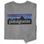 Patagonia Long Sleeve P-6 Logo Responsibili-Tee Men's - Gravel Heather