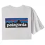 2024 Patagonia P-6 Logo Responsibili-Tee Men's - White T-Shirt