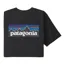Patagonia P-6 Logo Responsibili-Tee Mens - Black T-Shirt