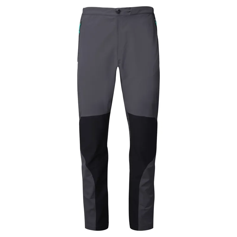 Rab Torque Pants Womens Short Leg Softshell Trousers Beluga Grey
