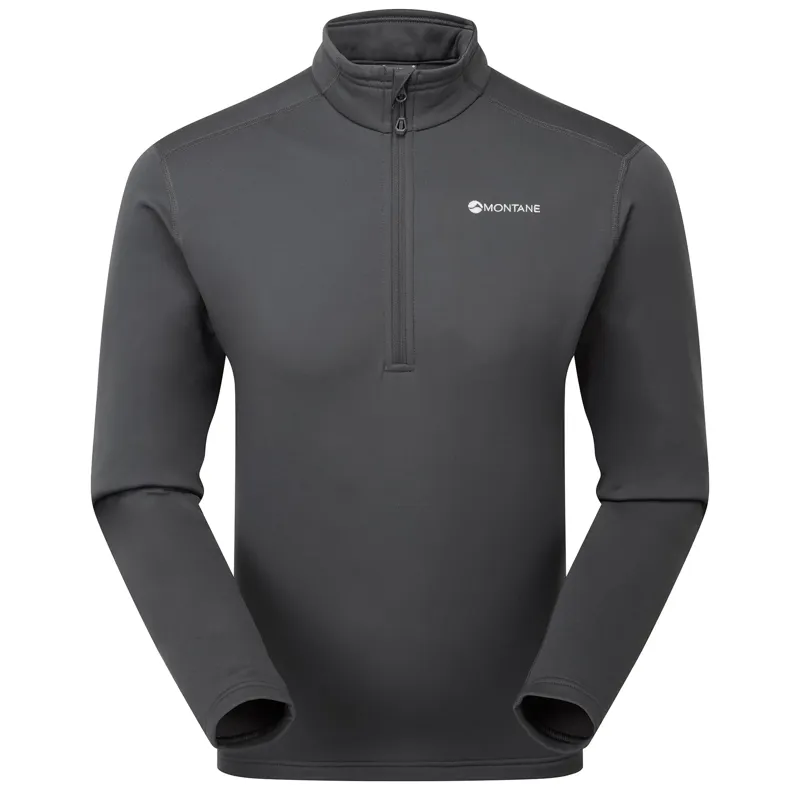 2024 Montane Fury Lite Pull-On Men's Fleece Midnight Grey