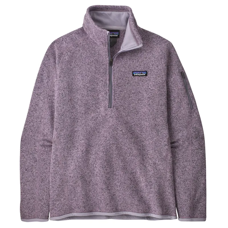 2024 Patagonia Better Sweater 1/4 Zip Fleece Women's Milkweed Mauve