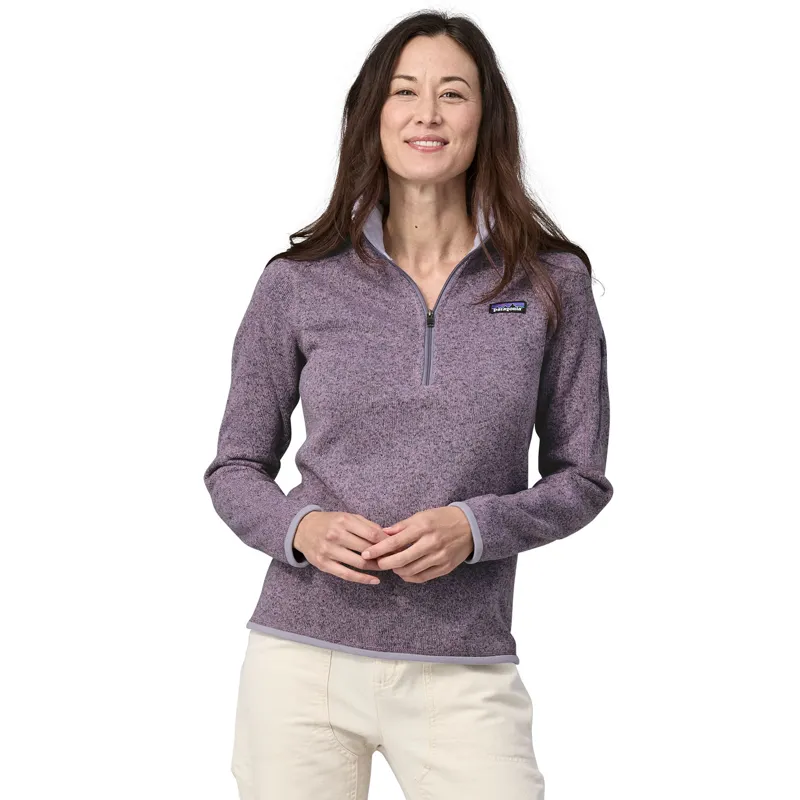 2024 Patagonia Better Sweater 1/4 Zip Fleece Women's Milkweed Mauve-1