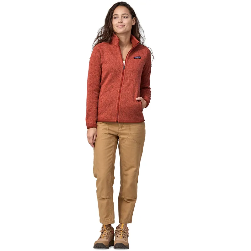 Patagonia Better Sweater Womens Fleece Jacket - Pimento Red-1