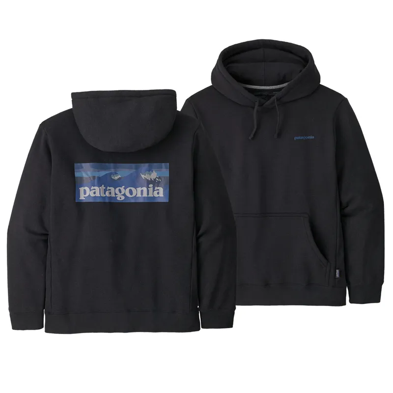 Patagonia Boardshort Logo Uprisal Hoody Unisex Ink Black