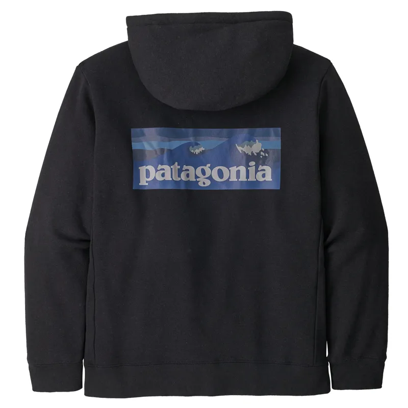 Patagonia Boardshort Logo Uprisal Hoody Unisex Ink Black-3