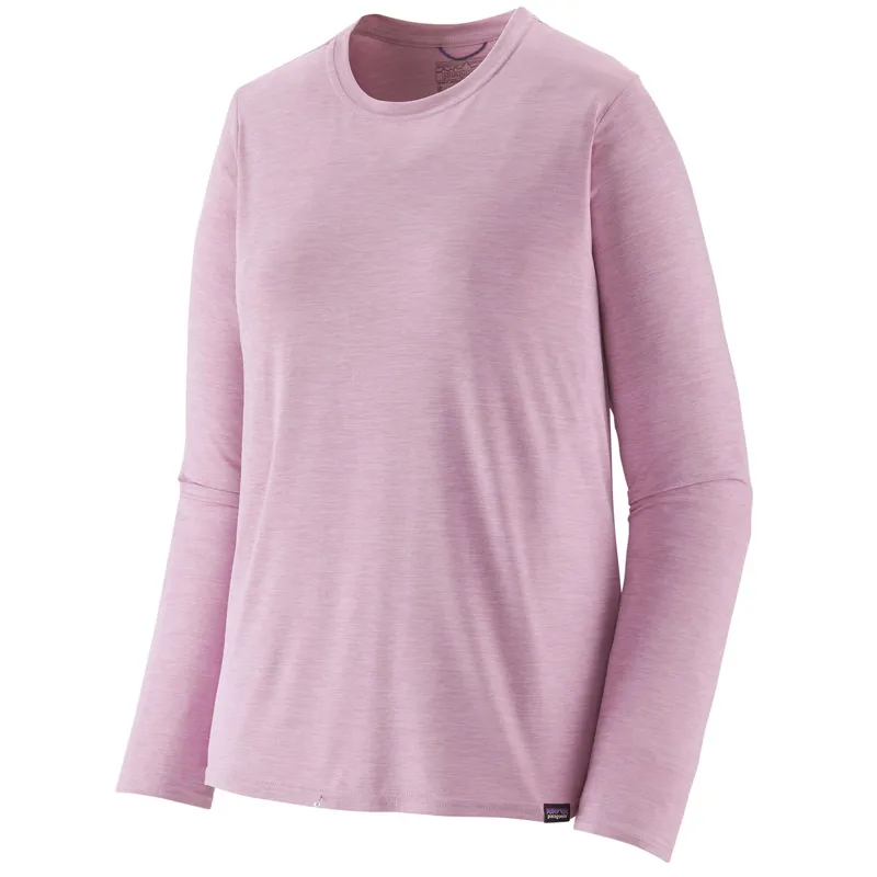 Patagonia L/S Cap Cool Daily Shirt Women's Light Milkweed Mauve X-Dye