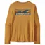 2024 Patagonia Long-Sleeved Capilene Cool Daily Graphic Shirt Mens Boardshort Logo Pufferfish Gold X-Dye