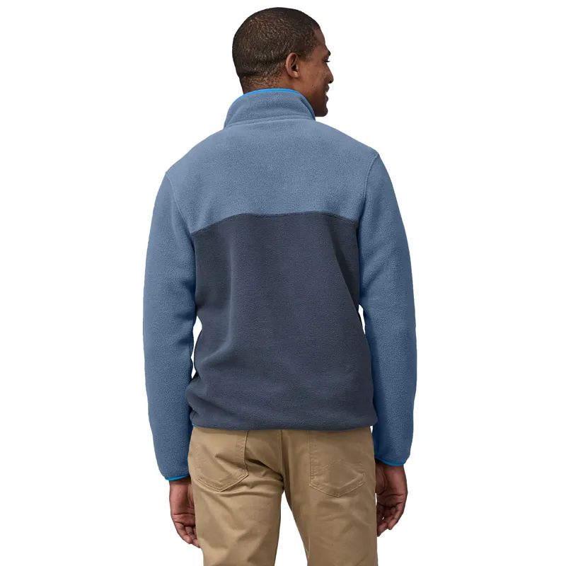 2024 Patagonia LW Synchilla Snap-T Men's Fleece Smolder Blue-2