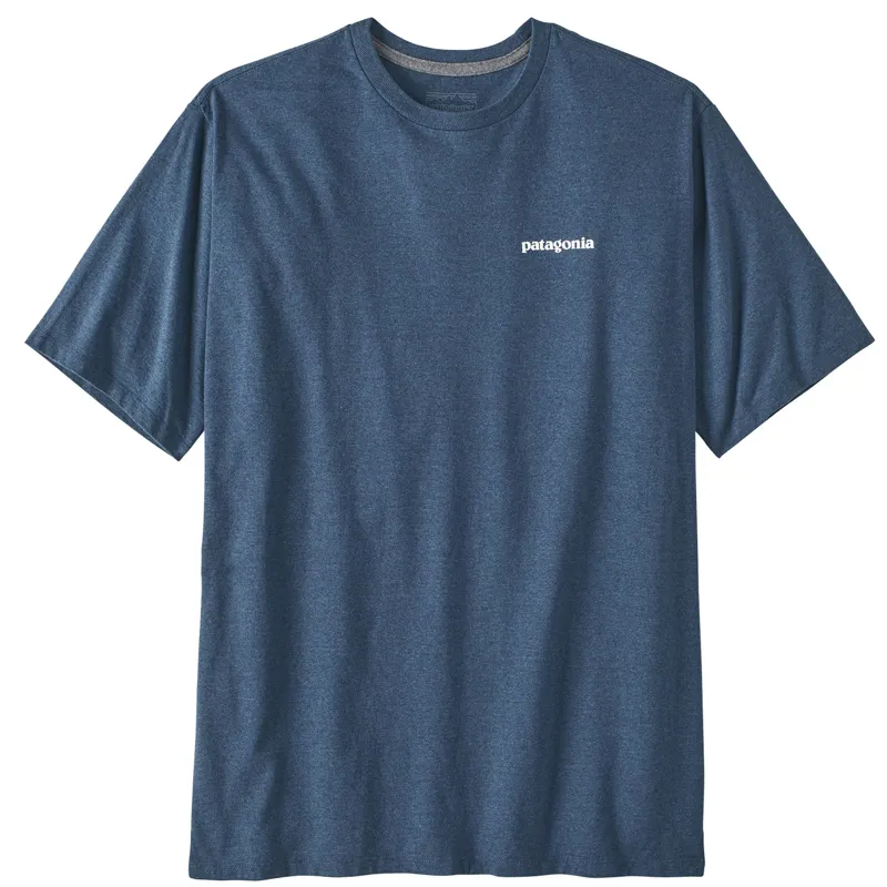 2024 Patagonia P-6 Logo Responsibili-Tee Mens T-shirt Utility Blue-1