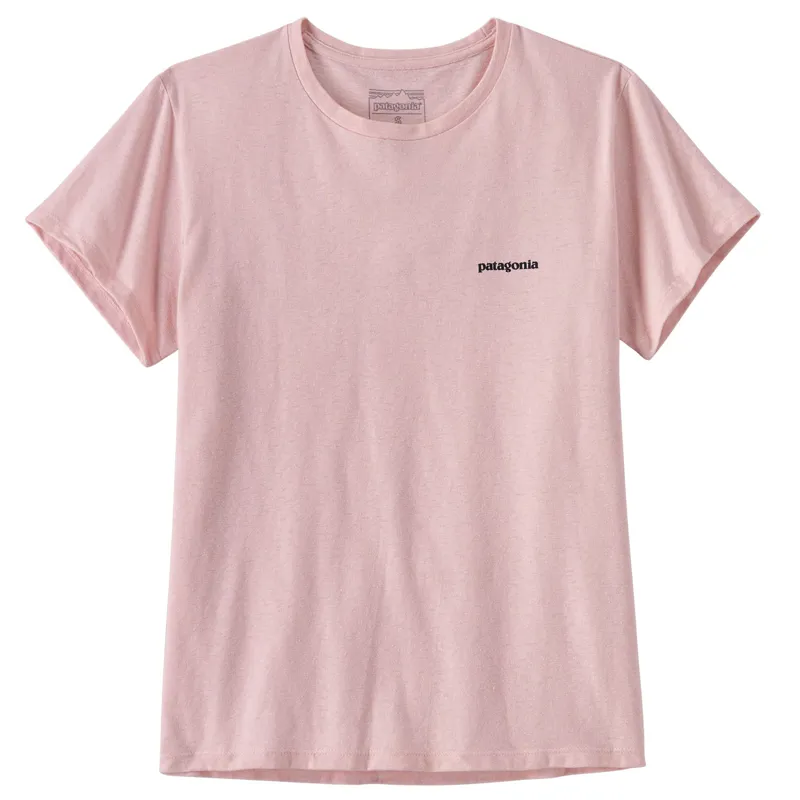 2024 Patagonia P-6 Logo Responsibili-Tee Women's Whisper Pink-2
