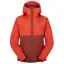 Rab Downpour Eco Women's Waterproof Jacket Red Grapefruit / Tuscan Red