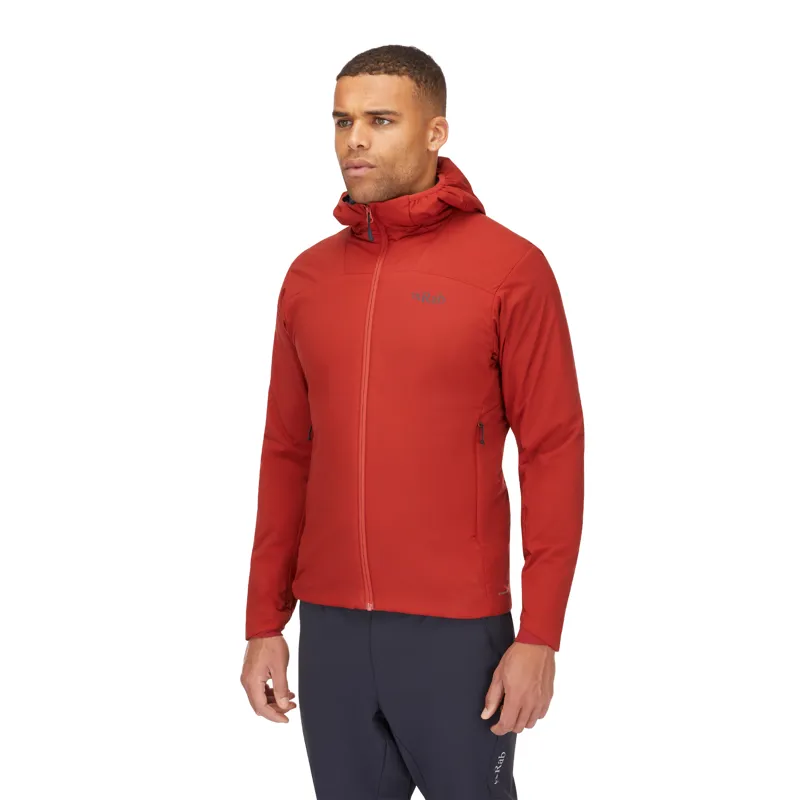 2024 Rab VR Alpine Light Men's Softshell Jacket Tuscan Red-1