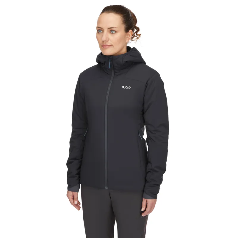2024 Rab Xenair Alpine Light Jacket Women's Ebony-1