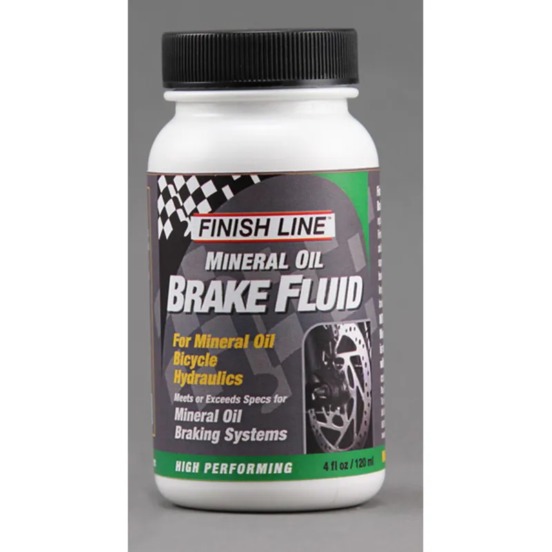  Finish Line Mineral Oil Brake Fluid 4 oz / 120ml