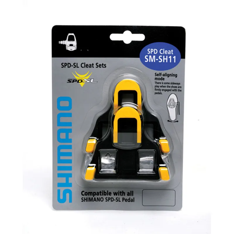 Shimano Cleat SPD-SL Float Yellow