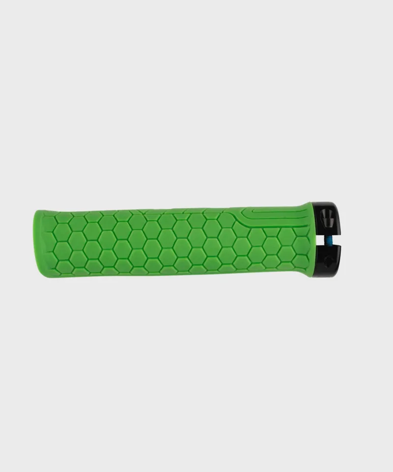 Race Face Getta Grip Lock-On Grips Green/ Black Mountain Bike Grips-2