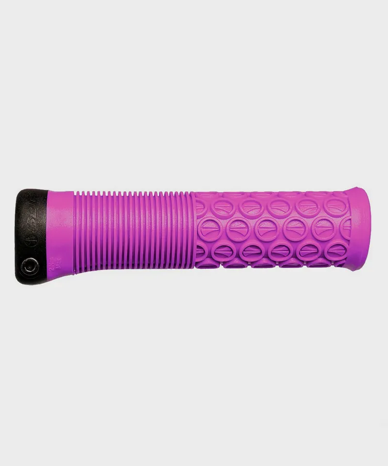 SDG Thrice Lock-On Grip Purple Handlebar Grip-1