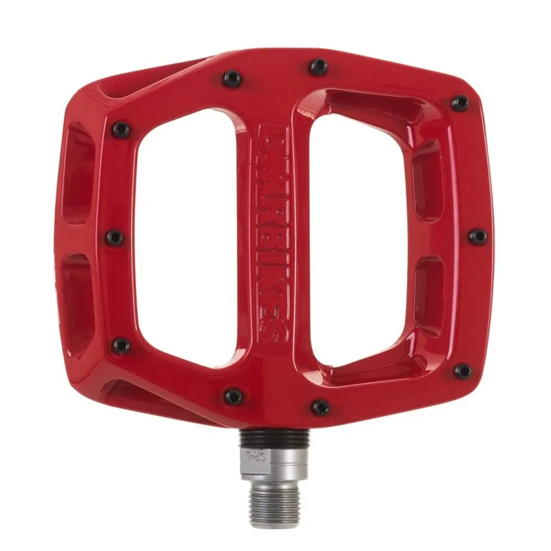 DMR - V12 PEDAL - Red Flat MTB Pedal 9/16 Thread