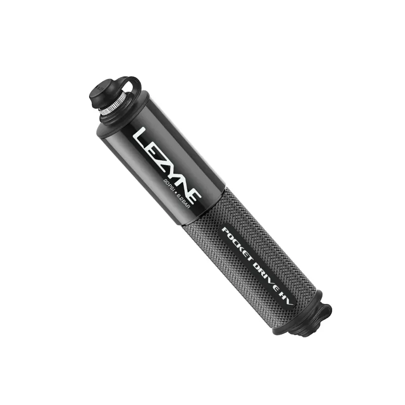Lezyne Pocket Drive Lightweight Bicycle Pump - Black-1