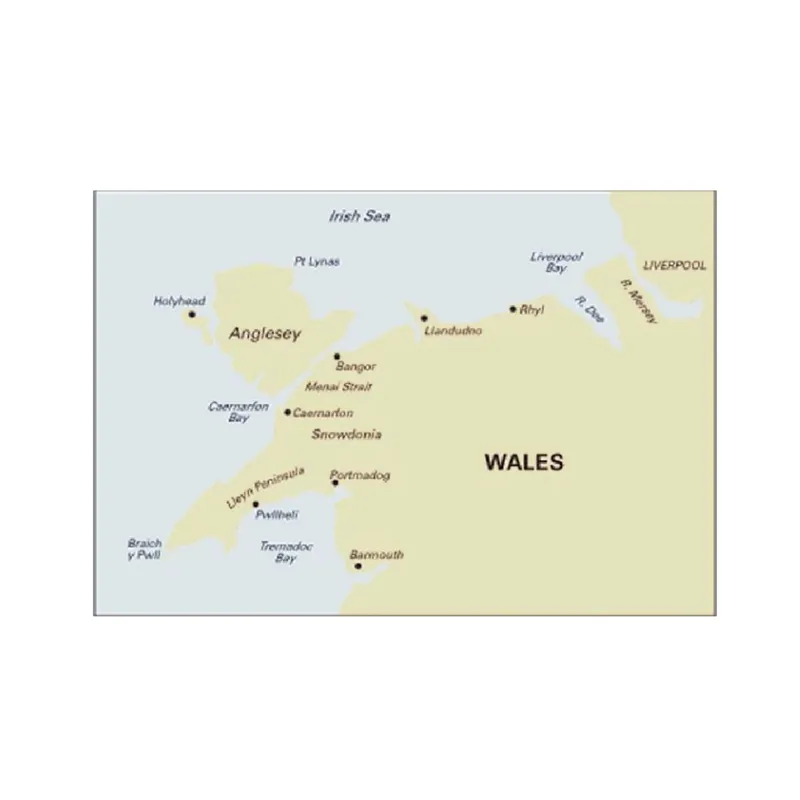 Imray C Chart C52 Cardigan Bay to Liverpool