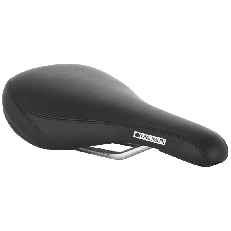 Madison Flux Saddle Junior Black 130 mm x 240 mm