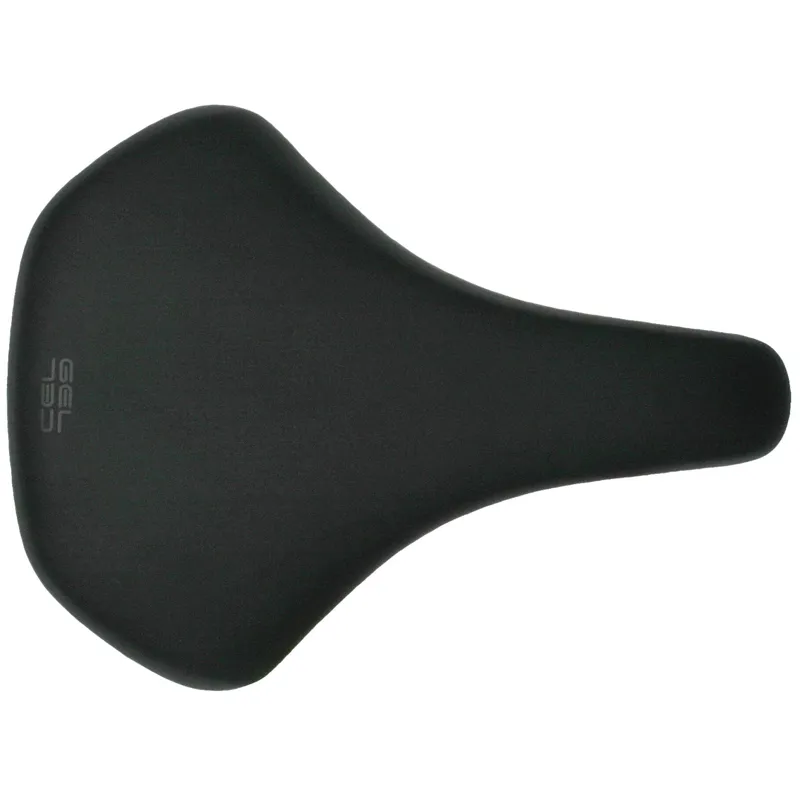 Madison Freewheel U300 GelCel Saddle - Short Fit Black 202 mm x 268 mm-1