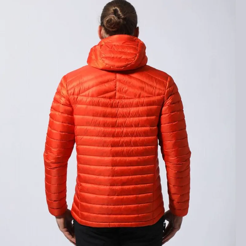 Montane Featherlite Jacket Mens Down Insulated Jacket - Firefly Orange