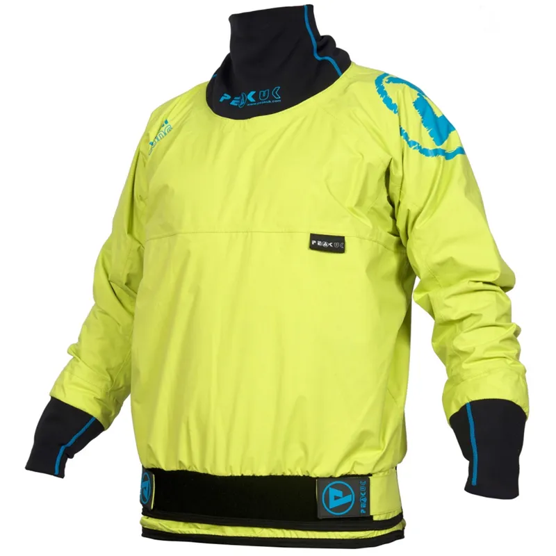 Peak UK SemiLong Jacket Lime SemiDry Kayak / Canoe Cag