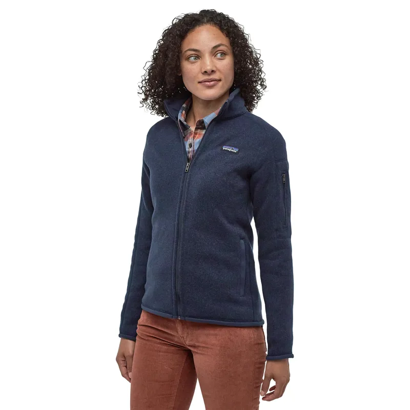 Patagonia Better Sweater Womens Fleece Jacket - New Navy Blue-1
