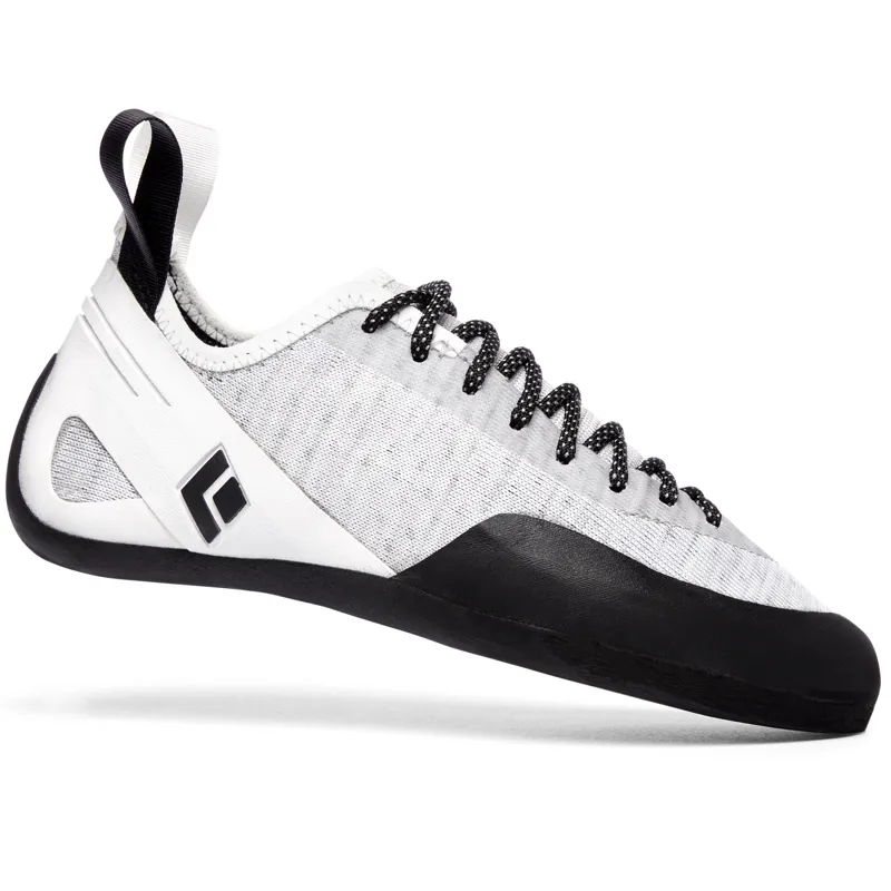 2023 Black Diamond Momentum Women's Lace-Up Climbing Shoes White-Alloy-1
