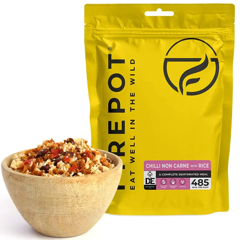Firepot Chilli Non Carne and Rice 135g - 485 kCal