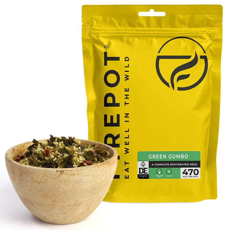 Firepot Green Gumbo 110g Pack - 470 kCal