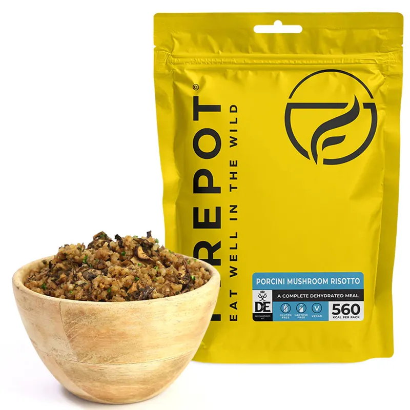 Firepot Porcini Mushroom Risotto 135g Pouch - 560kCal