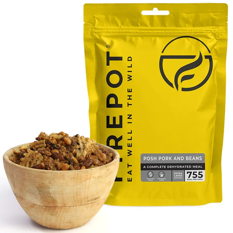 Firepot Posh Pork and Beans XL 200g Pack - 755kcal