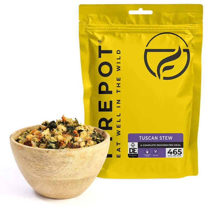 Firepot Tuscan Stew 120g Pack - 456kCal