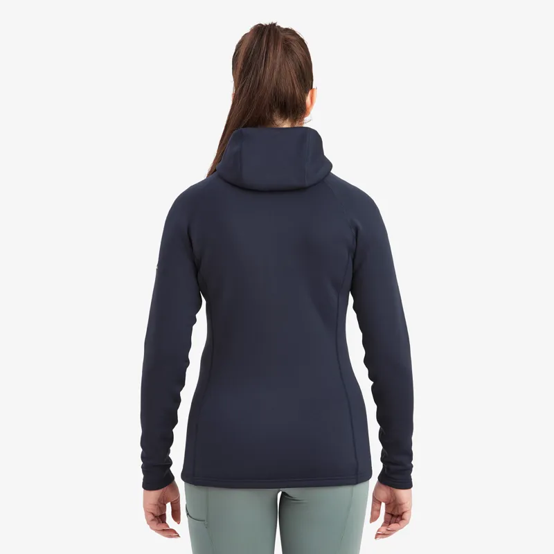 Montane Fury Hooded Fleece Women's Jacket Eclipse Blue-4