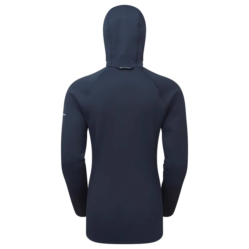 Montane Fury Hooded Fleece Women's Jacket Eclipse Blue-3