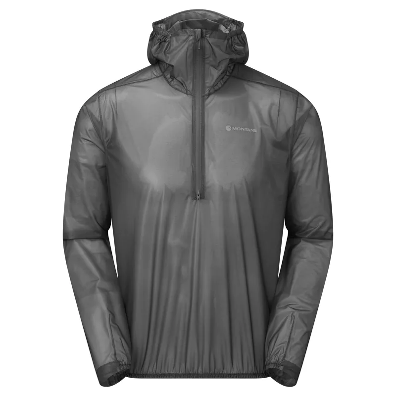 2024 Montane Minimus Nano Pull-On Unisex Waterproof Jacket Charcoal Grey