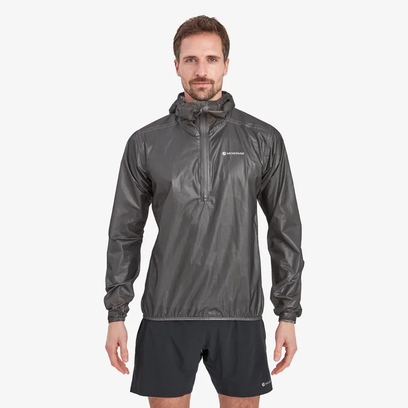 2024 Montane Minimus Nano Pull-On Unisex Waterproof Jacket Charcoal Grey-2