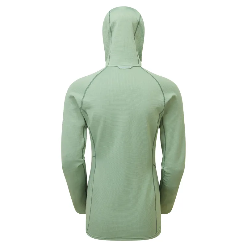 2023 Montane Protium Hoodie Women's Fleece Jacket Pale Sage Green-6