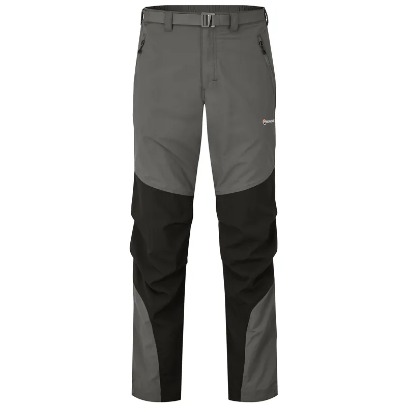 Montane Terra Pants Men's Short Leg Softshell Trousers Graphite Grey