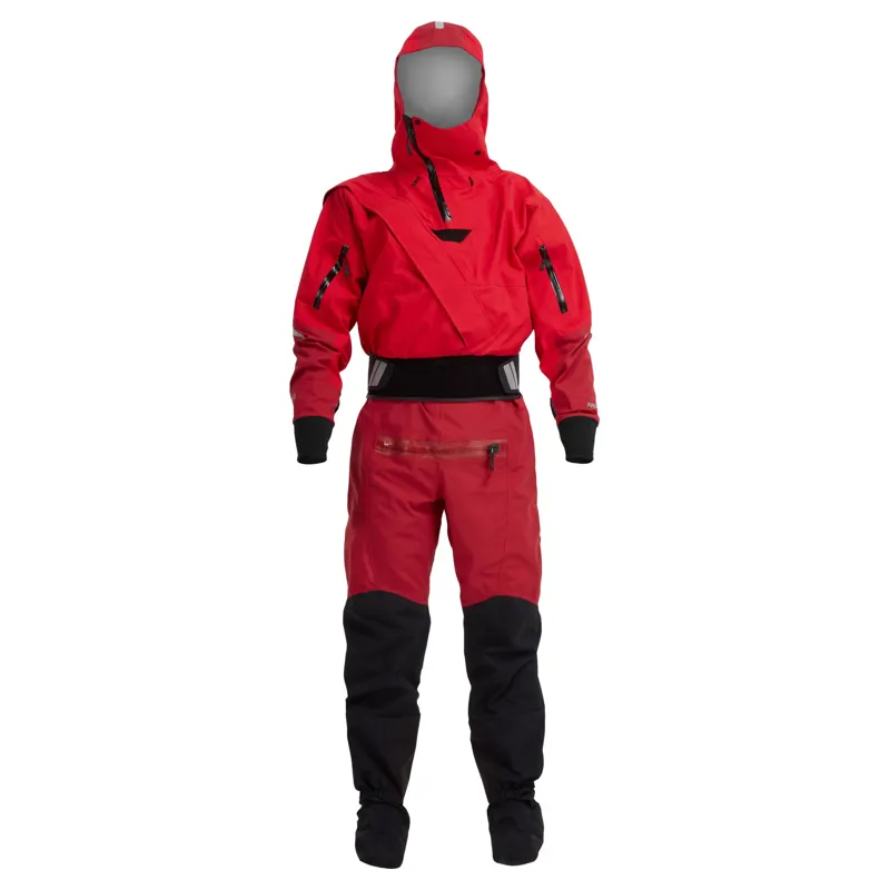 2024 NRS Navigator Gore-Tex Semi-Drysuit Men's Red