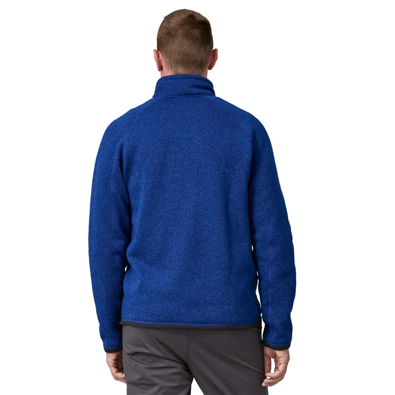 Patagonia Better Sweater 1/4 Zip Men's Fleece Pull-On Passage Blue-2