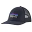 Patagonia P-6 Logo LoPro Trucker Cap Unisex Navy Blue Hat