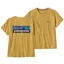 2023 Patagonia P-6 Logo Responsibili-Tee Women's Surfboard Yellow