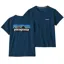  2023 Patagonia P-6 Logo Responsibili-Tee Women's Tidepool Blue