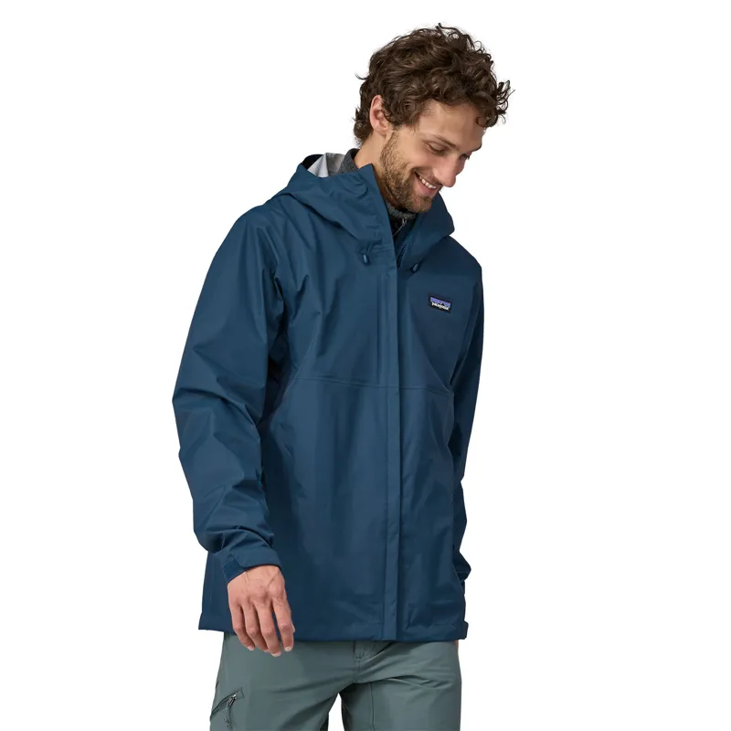 2023 Patagonia Torrentshell 3L Men's H2NO Jacket Lagom Blue-2