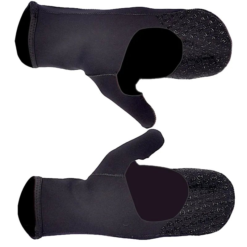 2023 Peak PS Open Palm Mitts Neoprene Unisex Black-1