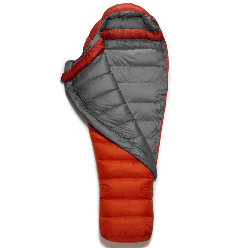  Rab Alpine 600  Sleeping Bag Down Insulation Red Clay -1